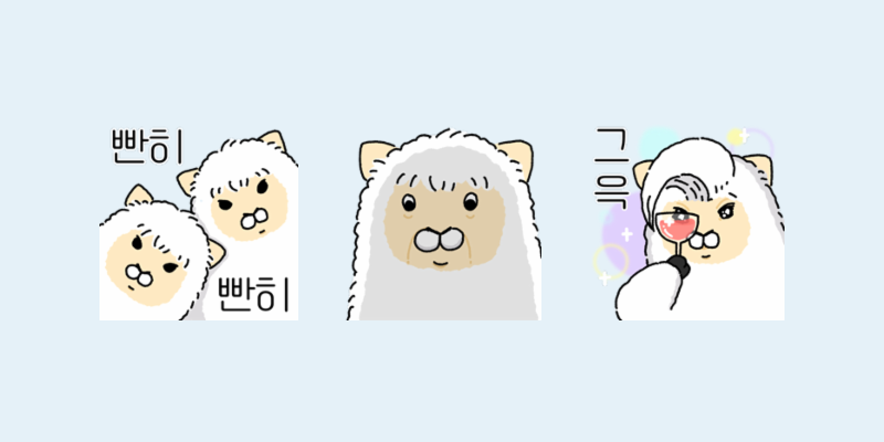 달다 작가의 이모티콘