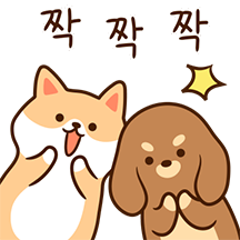 급하개 바쁘개 공손하개