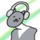 정신산만 회색냥