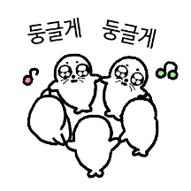 둥글게 둥글게 살아가는 하P물범