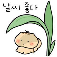 산골짜기 다톨이 아기 다람쥐