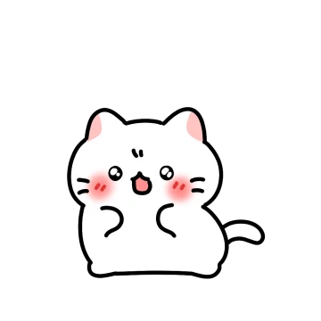 말랑뽀짝 고양이 커플 (앙고라)
