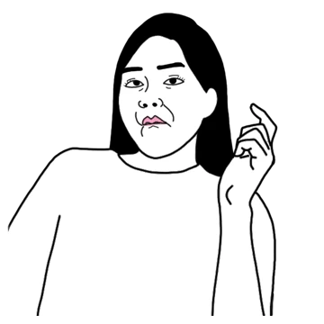 을시년스러운 여자 3