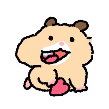 포실포실 햄스터