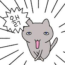 퍼런 눈의 괴앙이