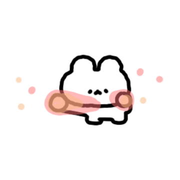 코딱지 또앙찌커플 (흰또.ver)