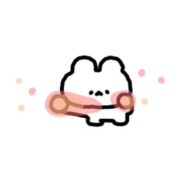 코딱지 또앙찌커플 (흰또.ver)