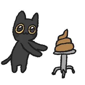 (대충) 하마는 검은 고양이!