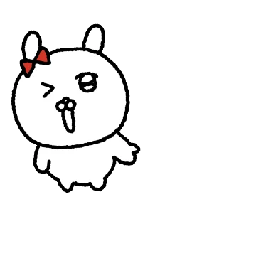 낙서 오빠티콘 (여친ver.)
