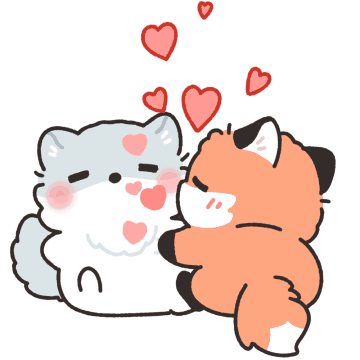 사랑스러운 여우커플 (쿠시)