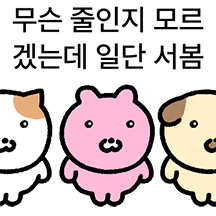 생각? 그런 거 없는데요