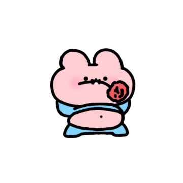 사랑해서 배뚠뚠 또앙찌커플(핑또.ver)