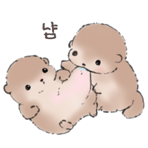 노릇노릇 아기수달 2