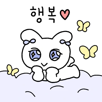 솜사탕 감성 코튼버니
