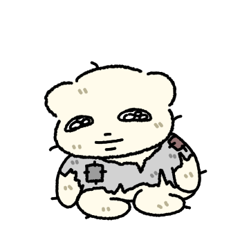 애써 웃어보이는 애곰이