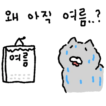 병약고양이의 여름나기