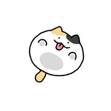 찌그러진 바보 삼색고양이 2