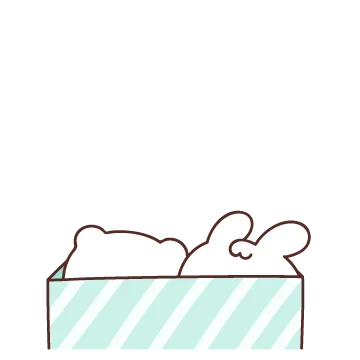 잔망둥이 하양토끼 하루