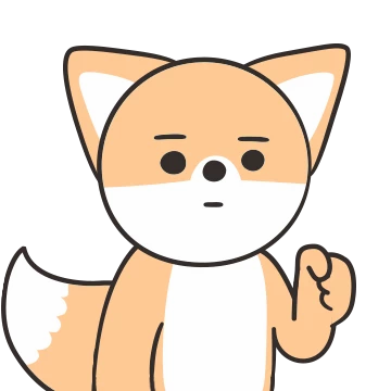 긍정 리액션 여우우