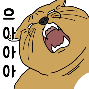 확대당한 치즈냥