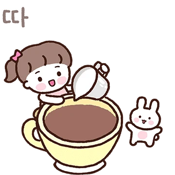 미니 민이의 예쁜말 손글씨톡