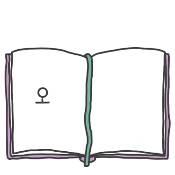 페이지에 예쁘게 적어요