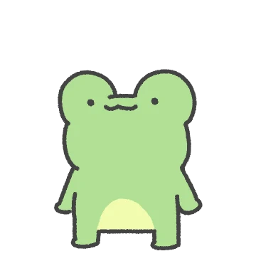 꾸락이는 개구리네