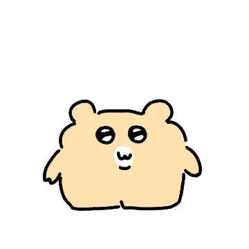 은은하게 돌아있는 사회생활 곰