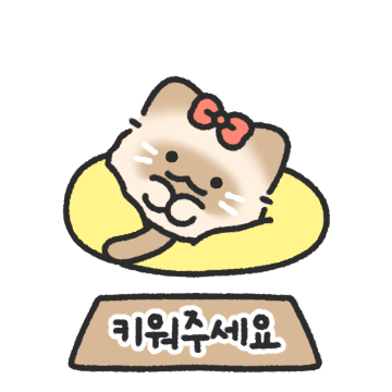 포슬포슬 먼지고양이들!