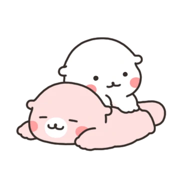 꽁냥꽁냥 수달커플 (달콩 ver.)