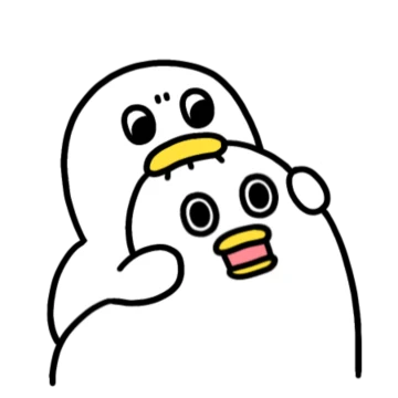 눈 땡그란 오리
