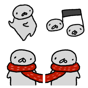 째깐이 헐랭이물개