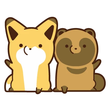 너구리랑 여우랑
