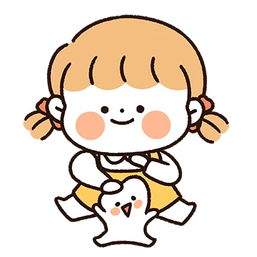 꿀빵이와 애착인형 뽀짝이의 하루
