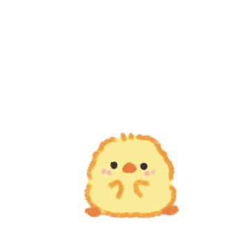 샛노란 솜병아리!