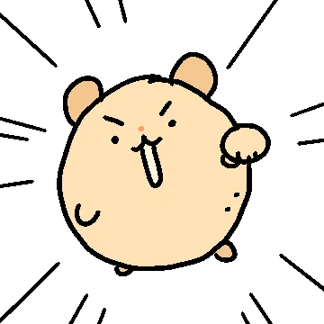 감자밭 햄스터 감자스터!