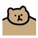 귀여운 덩치곰