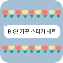 BIG! 카꾸 스티커 세트