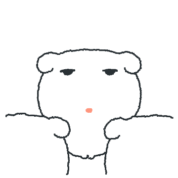 눈 반만 뜬 개멍이