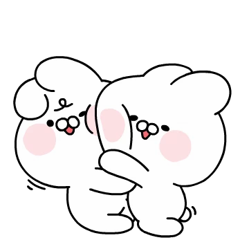 꽁냥꽁냥 토끼커플 쿠로와 로리!