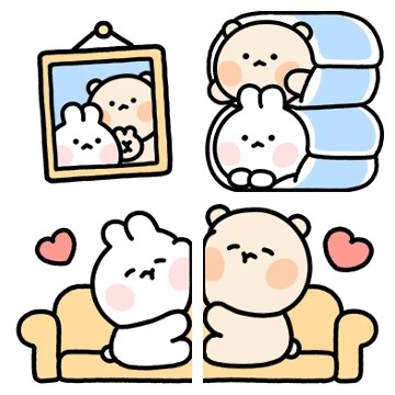 찡찡커플 미니미하우스