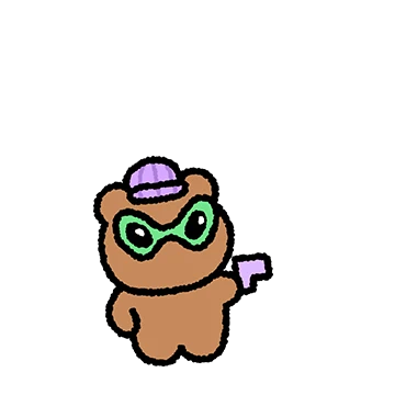 탄 곰, 브라우닝은 영어 천재~