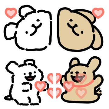 미니 댕댕이커플