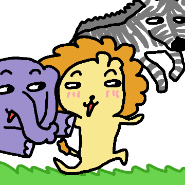 빠마머리 라이언