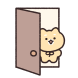 문전박대 고양이