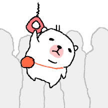 출근? 같은거하는 아기강쥐 깡디