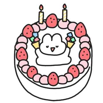 기념! 레터링케이크
