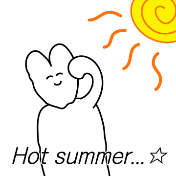 더운 토끼 덥끼! 의 여름나기