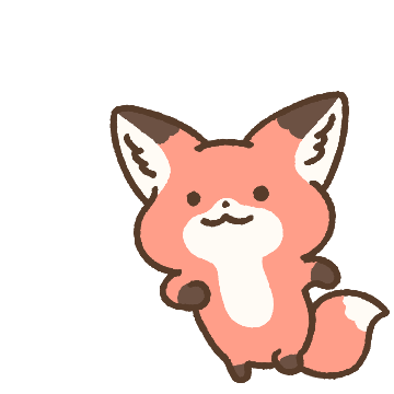 미니 보송보송 여우 보송이