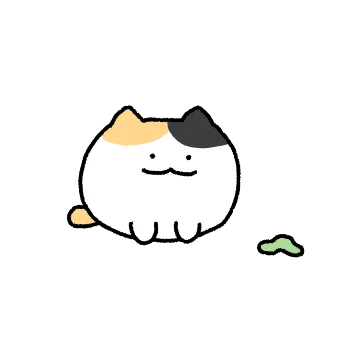 찌그러진 바보 삼색고양이 4